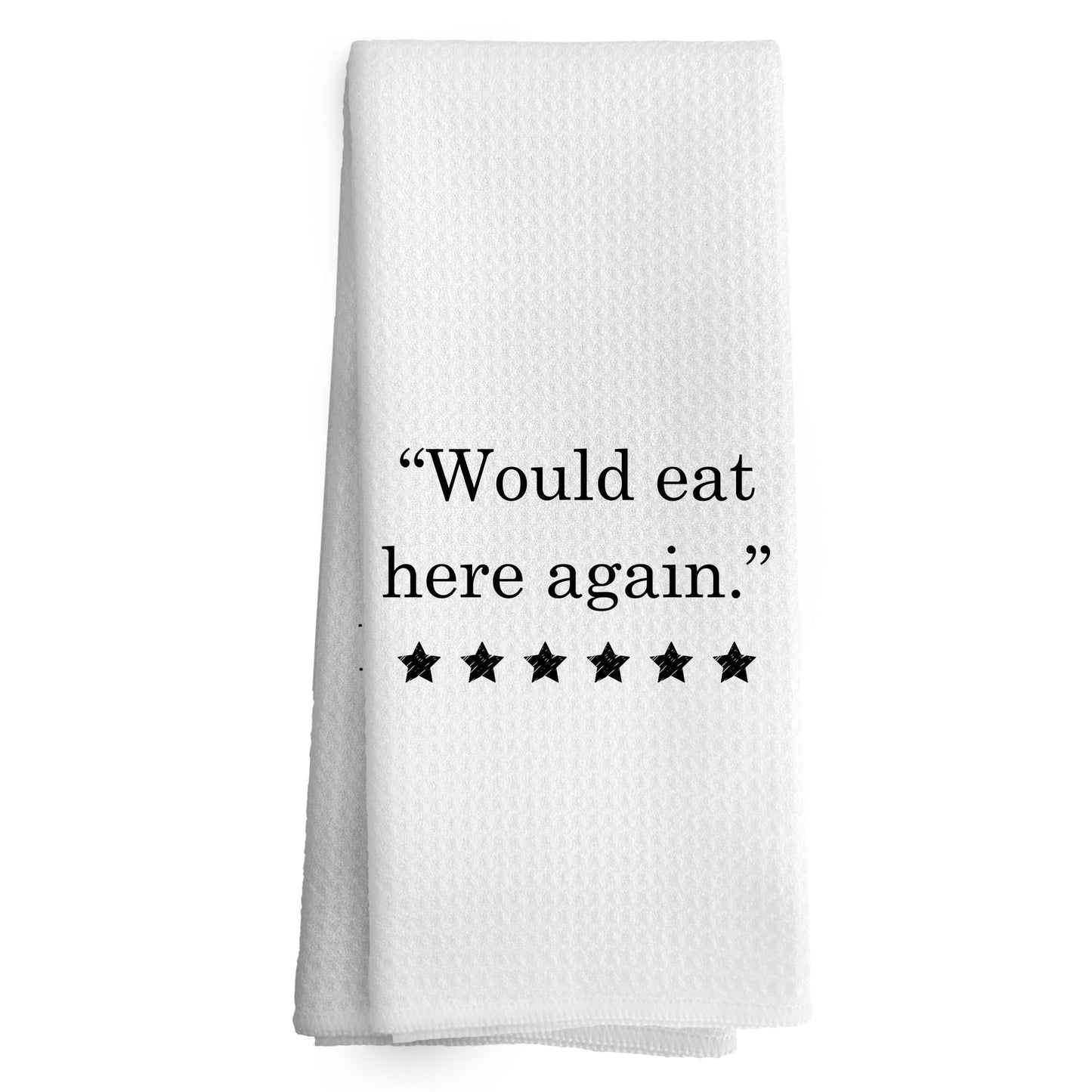 Funny Kitchen Towels Decor, Hostess Gift Hand Towel 16x24 Inches, Funny Dish Towels with Sayings Decorative Absorbent Dishcloths Tea Towels for Kitchen Decor