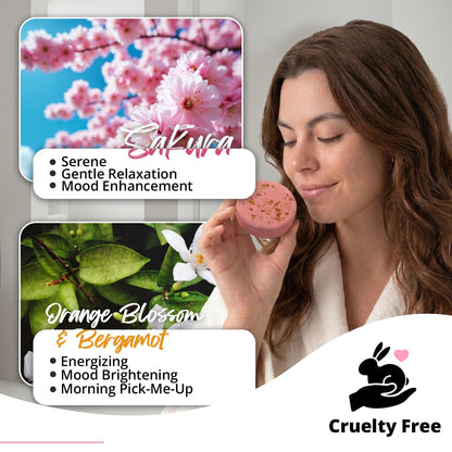 Shower Steamers Aromatherapy SWCANDY 8 Pack Mothers Day Gifts for Mom - Wife, Daughter, Grandma, Women, Sister and Teen Girls Natural Essential Oils Home Spa Self Care Stress Relief Relaxation