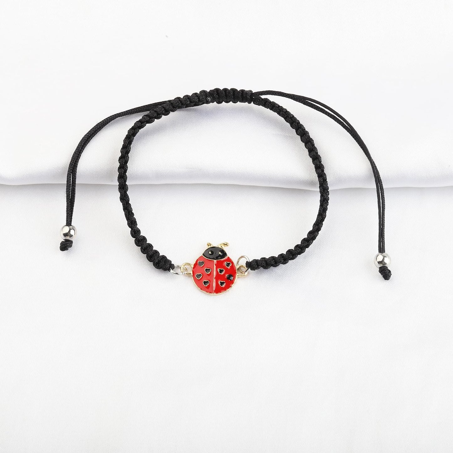 BNQL Ladybug Bracelets Gifts for Women Girls Ladybug Charm Bracelet Ladybug Jewelry Inspiration Ladybug Gifts Ladybug Lover Gifts