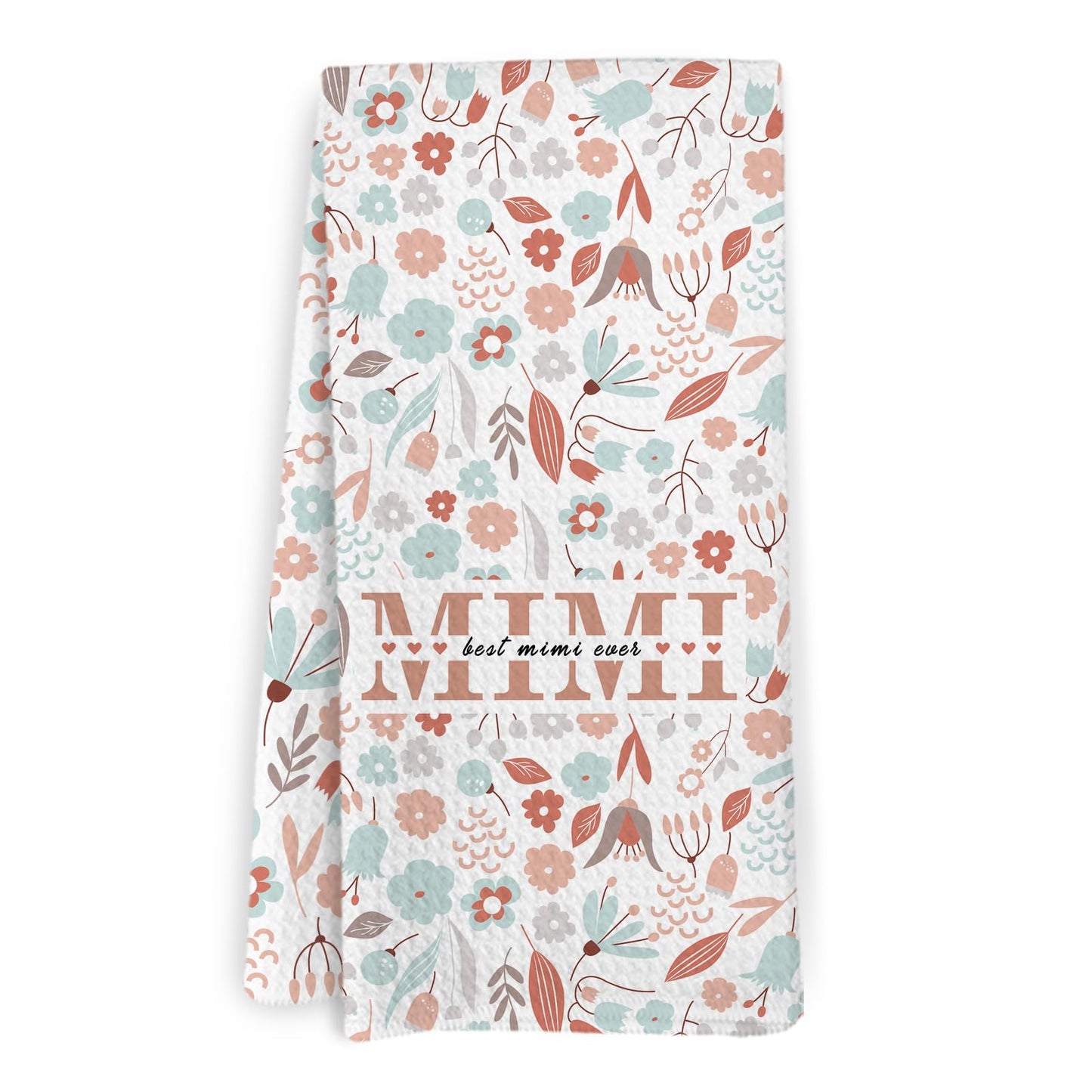 Mimi Gifts Kitchen Towels, Christmas Mothers Day Birthday Gifts for Grandma, Mimi Hand Tea Towels for Bathroom Kitchen Decor, 16x24 Inches