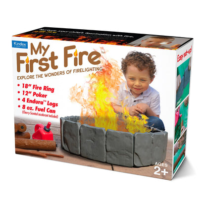Prank-O My First Fire Prank Gift Box – Funny Empty Gag Gift Packaging for White Elephant, Christmas & Office Parties, Hilarious Joke Gift Box to Hide Real Presents for Friends & Family