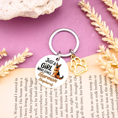 German Shepherd Gifts Keychain German Shepherd Bag Charm Christmas Birthday Gifts For Women