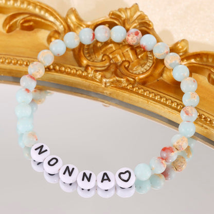 Kivosliviz Nonna Gifts for Birthday Women Grandma from Grandkids Nonnas Jewelry Best Nonna Bracelet