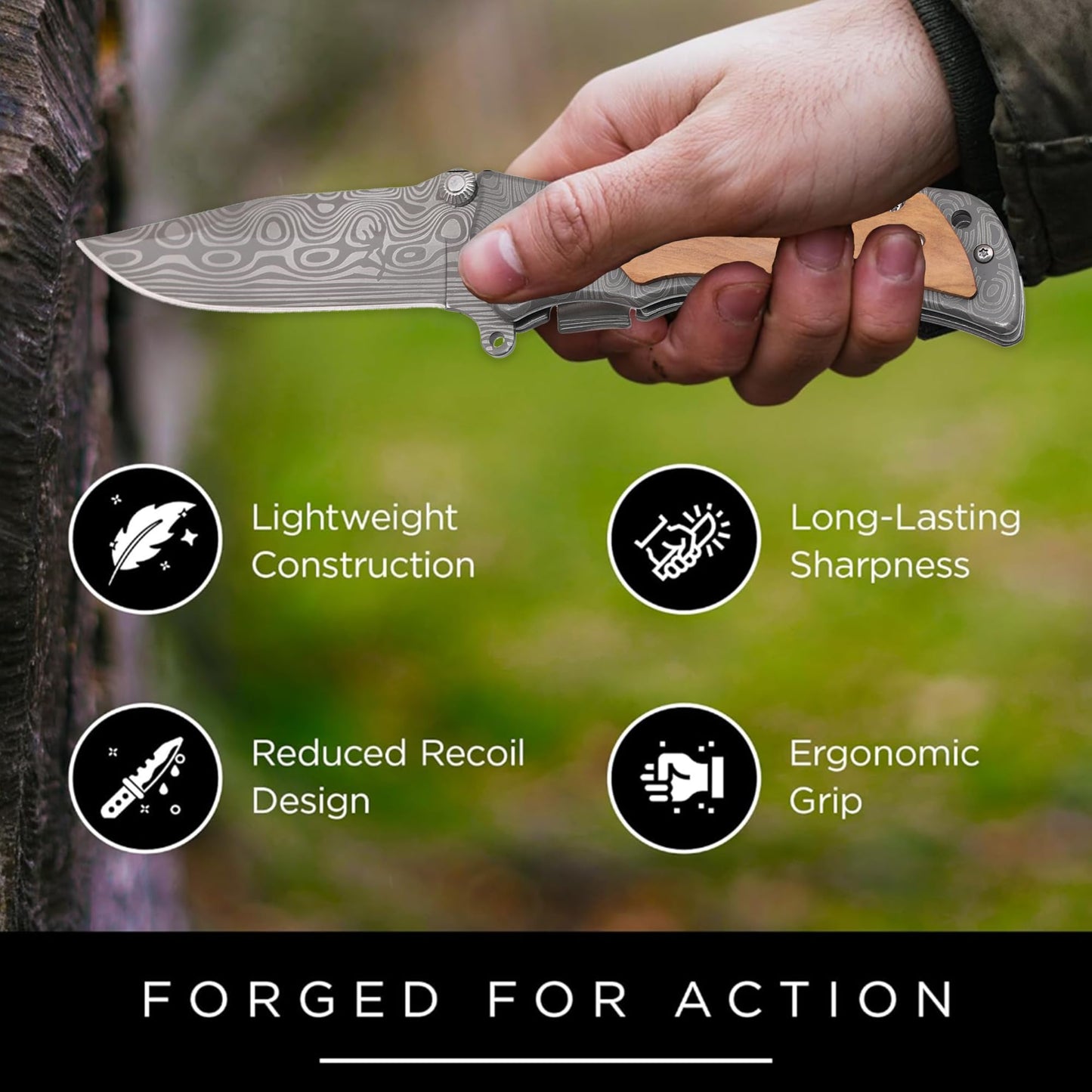 Wedding Officiant Engraved Pocket Knife Gifts for Men,Best Officiants Ever Gift from Couple, Thank You Gift Appreciation Gifts for Wedding Officiant, Pastor Gifts, Wooden Folding Knife with Wood Box