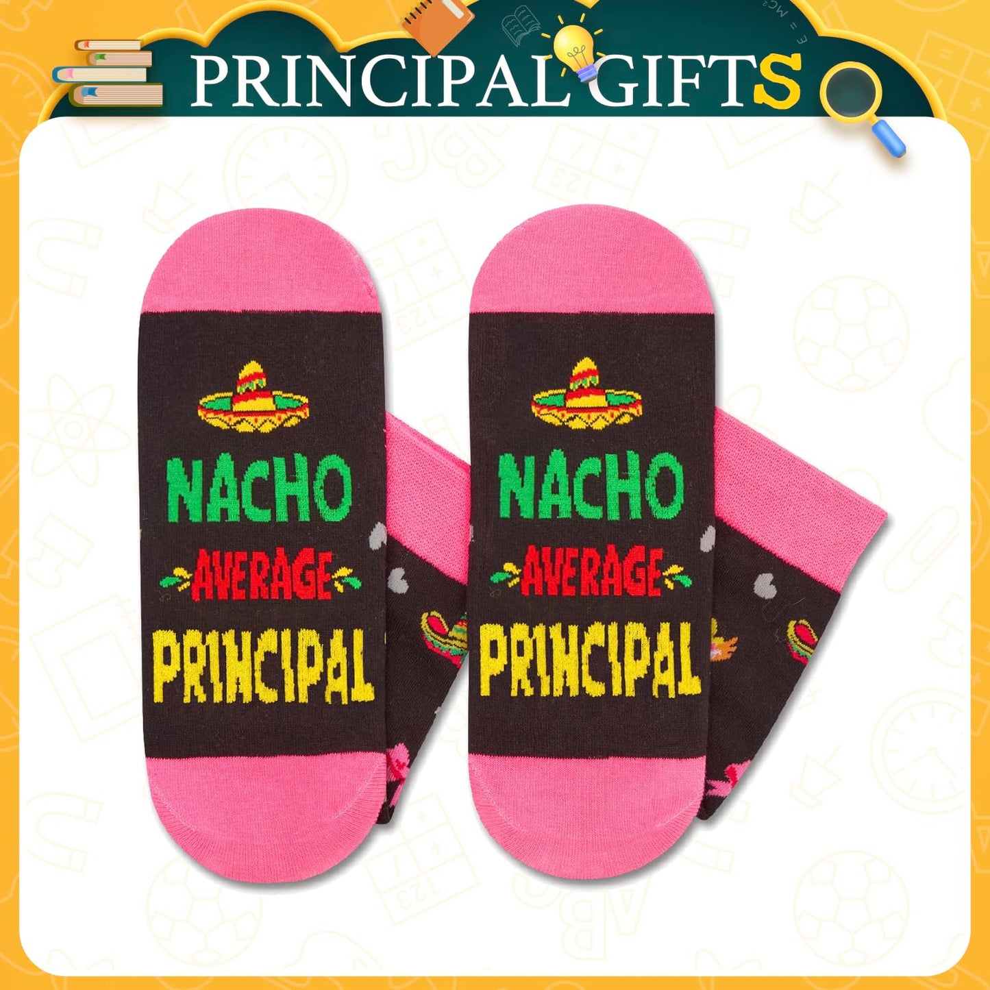 HAPPYPOP Appreciation Gifts for Women Men - Principal Boss Teacher Coach Coworker Socks