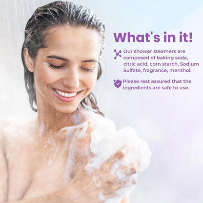 Shower Steamers 8 Pack - Organic & Natural Essential Fragrances for Teens and Adults - Mother's Day, White Elephant, Birthday Gifts for Women Teen Girls, Mom, Wife, GirlfriendWho Have Everything