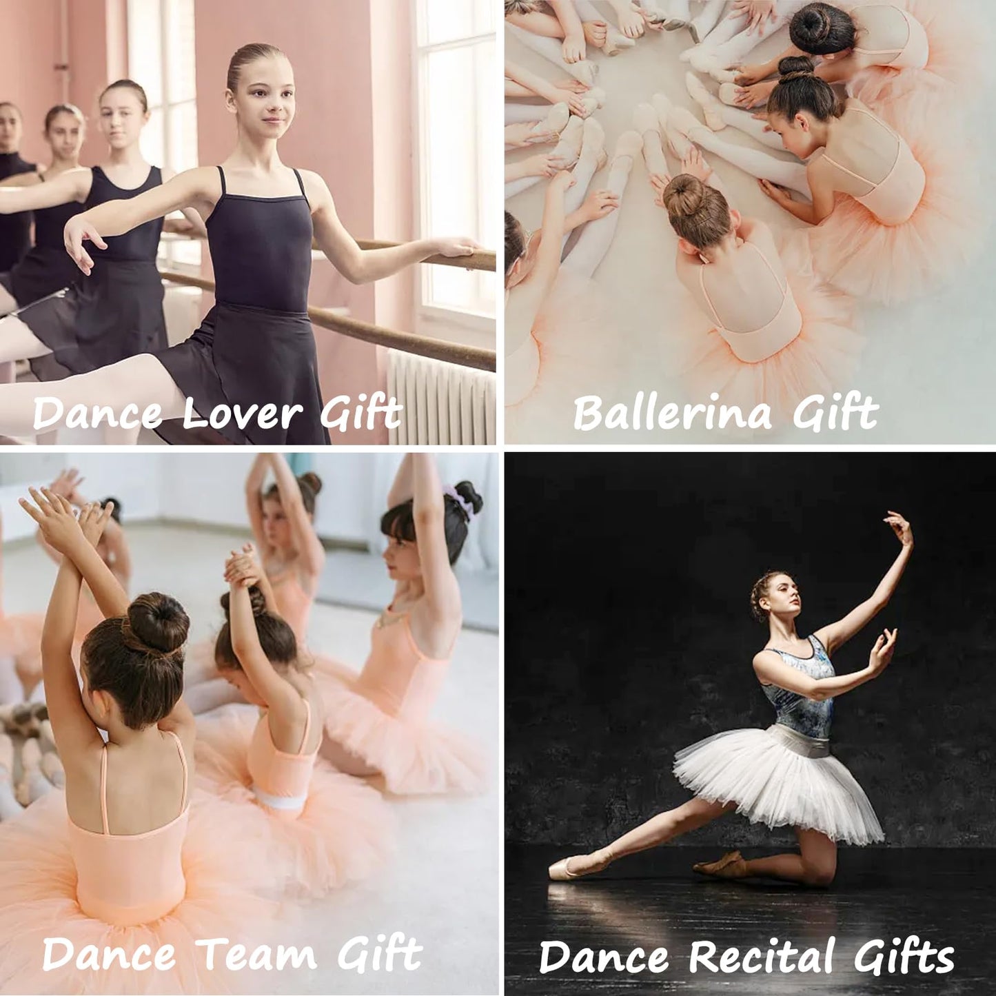 Dance Recital Gifts - Ballerina Bracelet & Ballet Dancer Jewelry