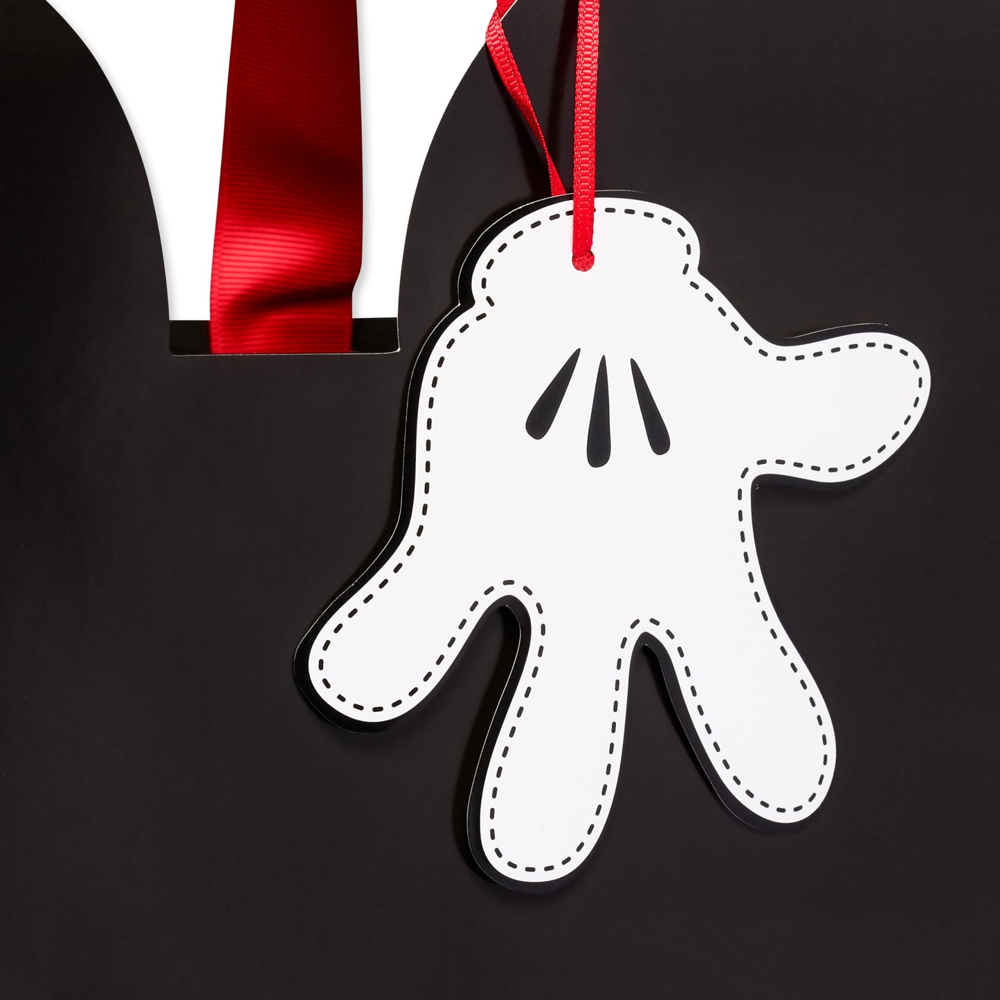 Papyrus 13" Large Disney Gift Bag (Mickey Mouse Ears) for Birthdays, Weddings, Anniversaries and All Occasions (1 Bag)