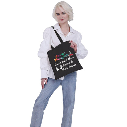VAMSII Massage Therapist Gift Tote Bag - Massage Therapy Supplies - Masseuse & Massagist Gift