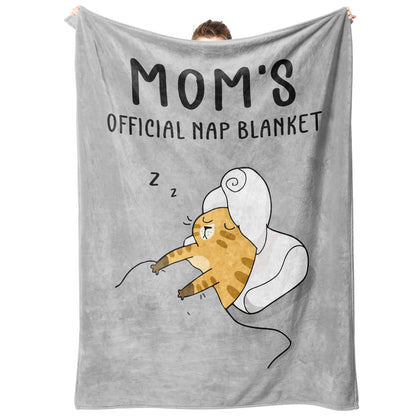 SteadStyle Mothers Day Mom Gifts from Daughter Son, Mom Birthday Gifts Blanket, Mother Presents for Christmas, Valentine's Day, Mothers Day, Fluffy Blanket for Mommy, 60'' x 50'' (Grey)