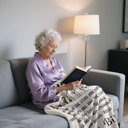 80th Birthday Gifts for Women, Chapter 80 Birthday Blanket, 80 Year Old Bday Gifts for Women, 1946 Birthday Decorations, Turning 80 Throw Blankets for Friend, Mom - 50'' x 60''