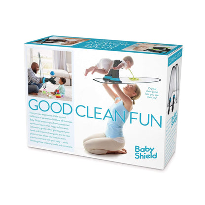 Prank-O Baby Shield Prank Gift Box – Funny Empty Gag Gift Packaging for White Elephant, Christmas & Office Parties, Hilarious Joke Gift Box to Hide Real Presents for Friends & Family