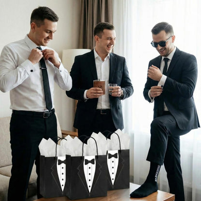 80 Pcs Groomsmen Gifts Set of 8,Groomsmen Proposal Box Gifts with Flasks Shot Glasses Socks Cuff Collar Clip Sunglasses Bottle Opener for Wedding Grooms Men Best Man Bachelor Party Favors
