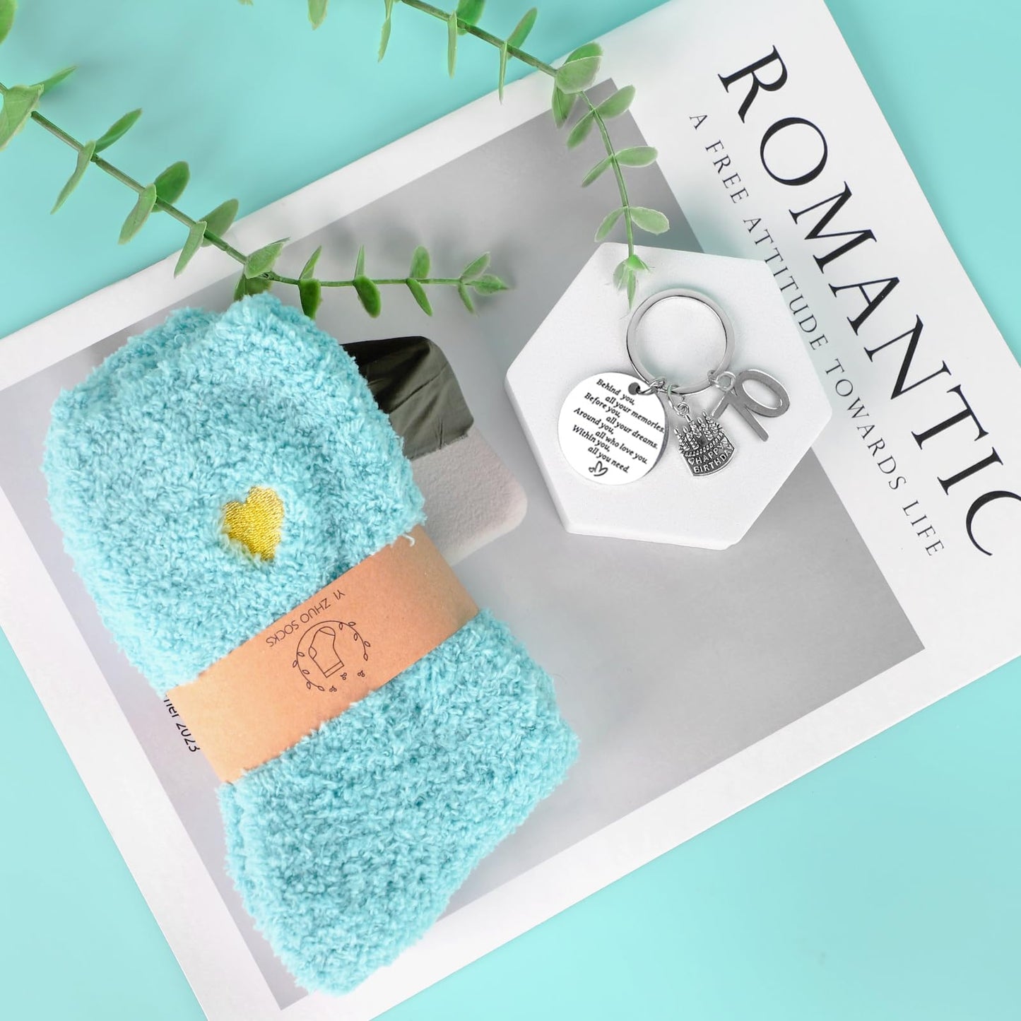 70th Birthday Gifts for Women, Vintage 1956 Tumbler Gift Set, Unique 70 Year Old Birthday Gift Basket for Mom, Sister, Wife, Friend