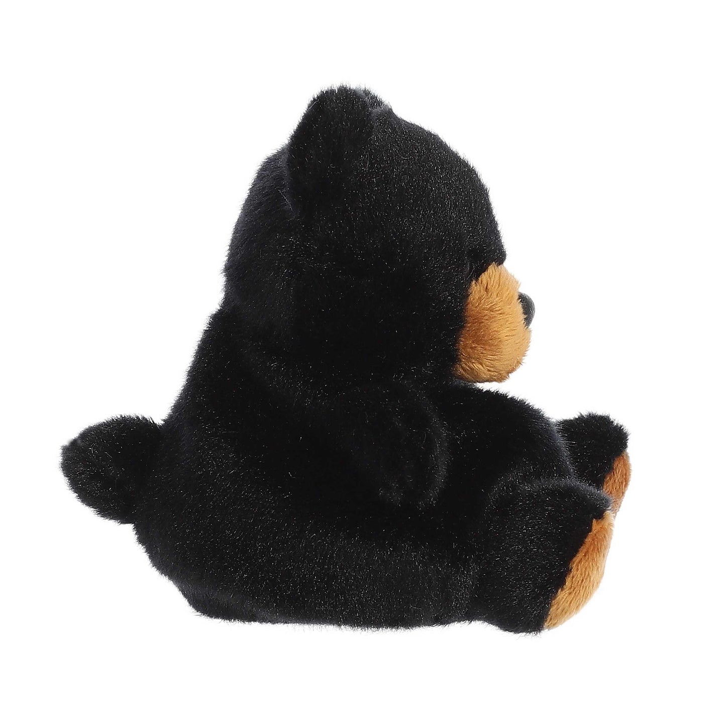 Aurora® Adorable Palm Pals™ Sleepy Bear™ Stuffed Animal - Fun Collectible Plush for Kids and Adult Collectors - Perfect for Decorating Rooms and Birthday Gifts - Black 4.5 Inches