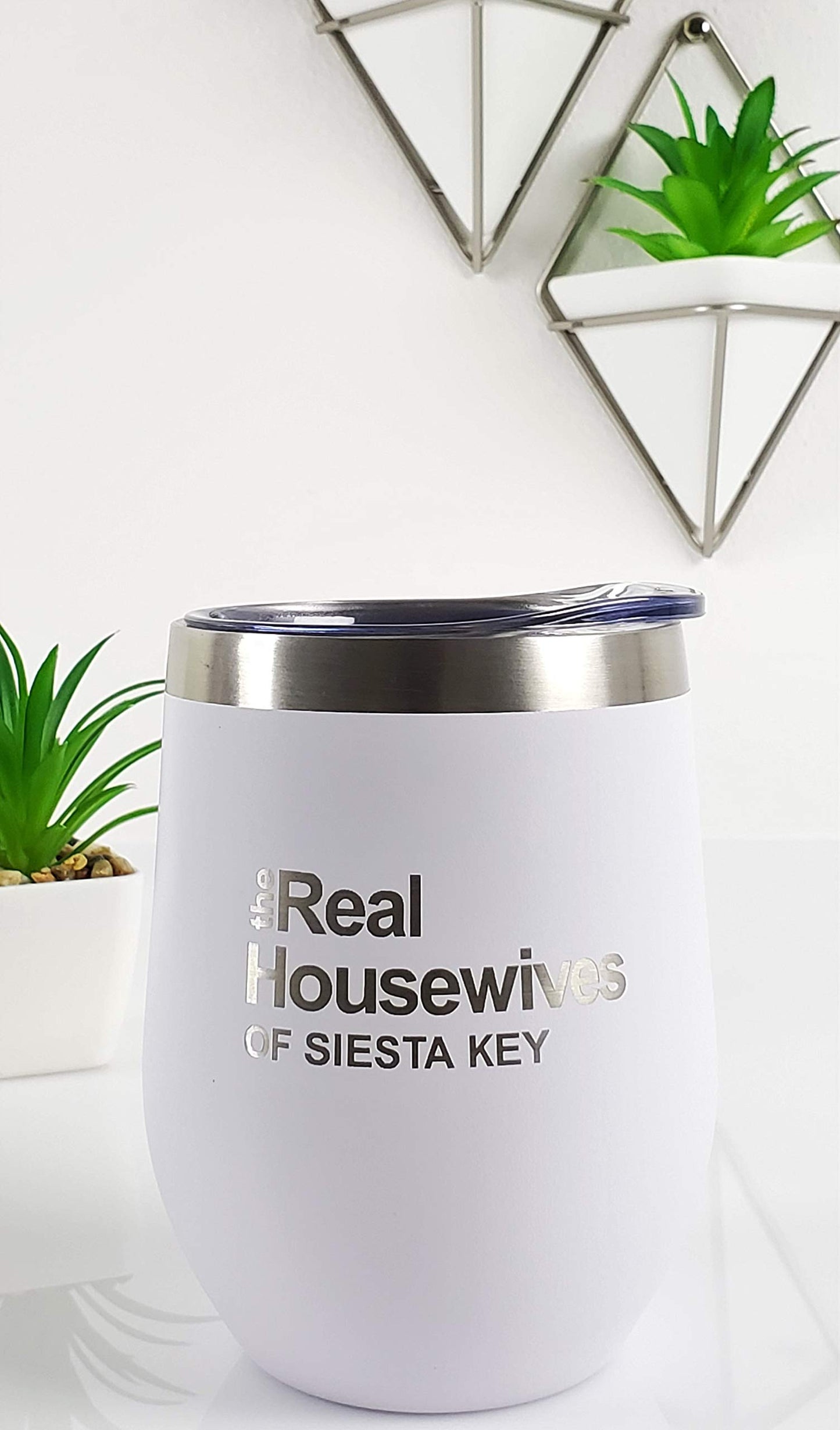 The Real Housewives of Your City Vacuum Insulated Wine Tumbler with Lid