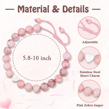 Sereney Birthday Gifts for Girls, Beaded Bracelets as 1/2 1 2 3 4 5 6 7 8 9 10 11 12 13 14 15 16 Year Old Birthday Gift, Adjustable Cross/Pearl Bracelet as Happy Birthday Gifts for Daughter