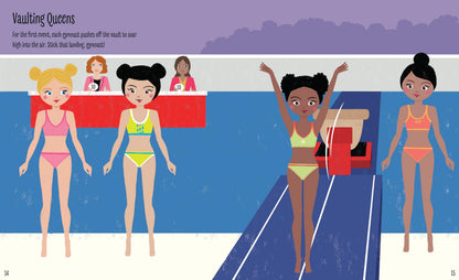 My Sticker Dress-Up®: Stick It!: Awesome Gymnastics Activity Book with 400+ Stickers for Unlimited Possibilities!