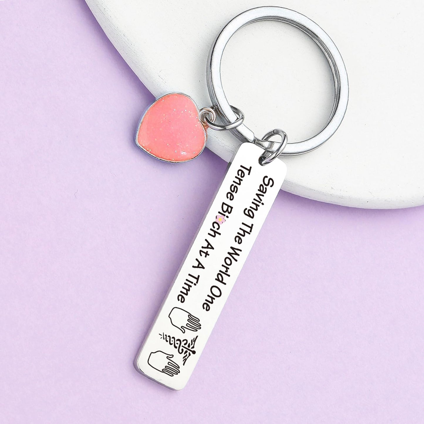 ZNOSVEI Massagist Key Chain - Masseur Gift for Massage Therapist, Student, Physical Therapist - Massage Therapy School, LMT Graduation Key