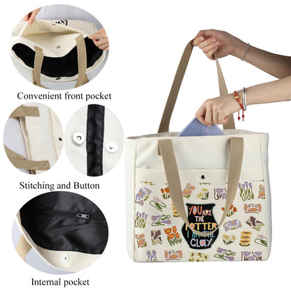MBMSO Pottery Tote Isaiah 64:8 Pottery Artist Gift for Ceramic Lover You Are the Potter I Am the Clay Gift for Pottery Makers
