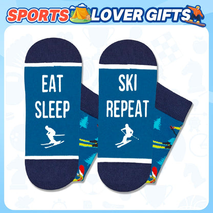 Zmart Unique Gifts for Sports Lovers - Camping Skiing Lifting Socks, Yoga Ballet Gift Ideas