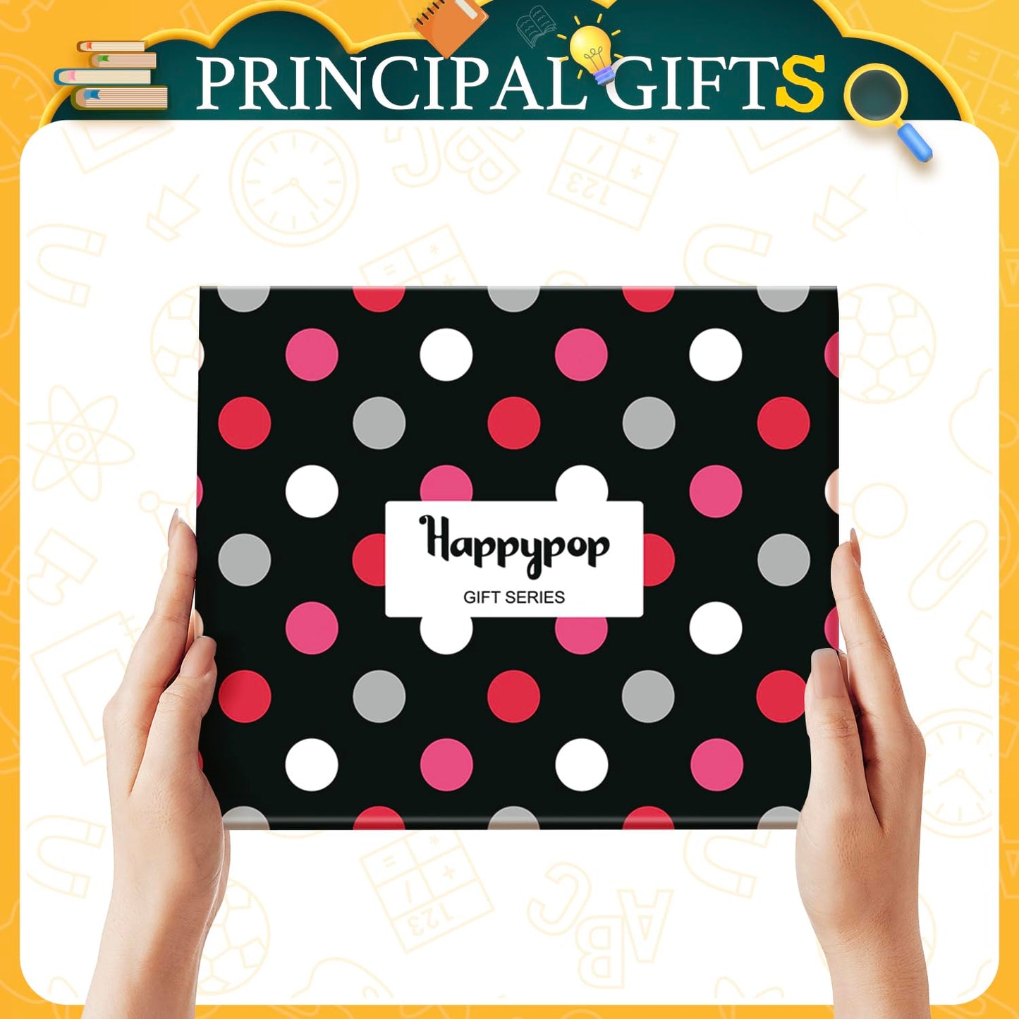 HAPPYPOP Appreciation Gifts for Women Men - Principal Boss Teacher Coach Coworker Socks