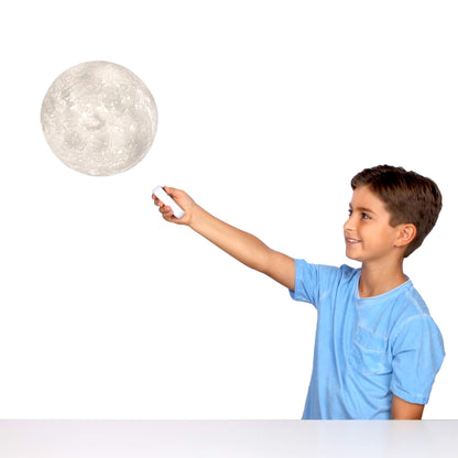 Uncle Milton Moon in My Room - 12 Light-Up Lunar Phases, Remote Control or Automatic, STEM Toy, Great Gift for Boys & Girls Ages 6+