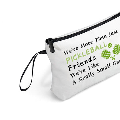 Pickleball Gifts for Women Pickleball Makeup Cosmetic Bag Accessories Party Decorations Birthday Friendship Gifts for Women Unique Sister Teenager Girl Stuff Coworker