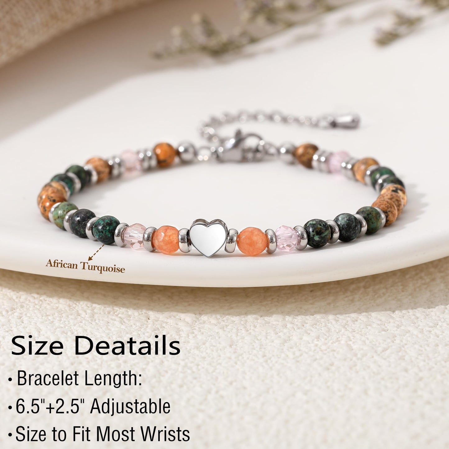 Mothers Day Gifts for Daughter Mom Bracelet, Graduation Gift for Her Granddaughter Gifts from Grandma Bonus Mom Bracelet Jewelry Birthday Gift Sister Easter Stocking Stuffers for Teens Women