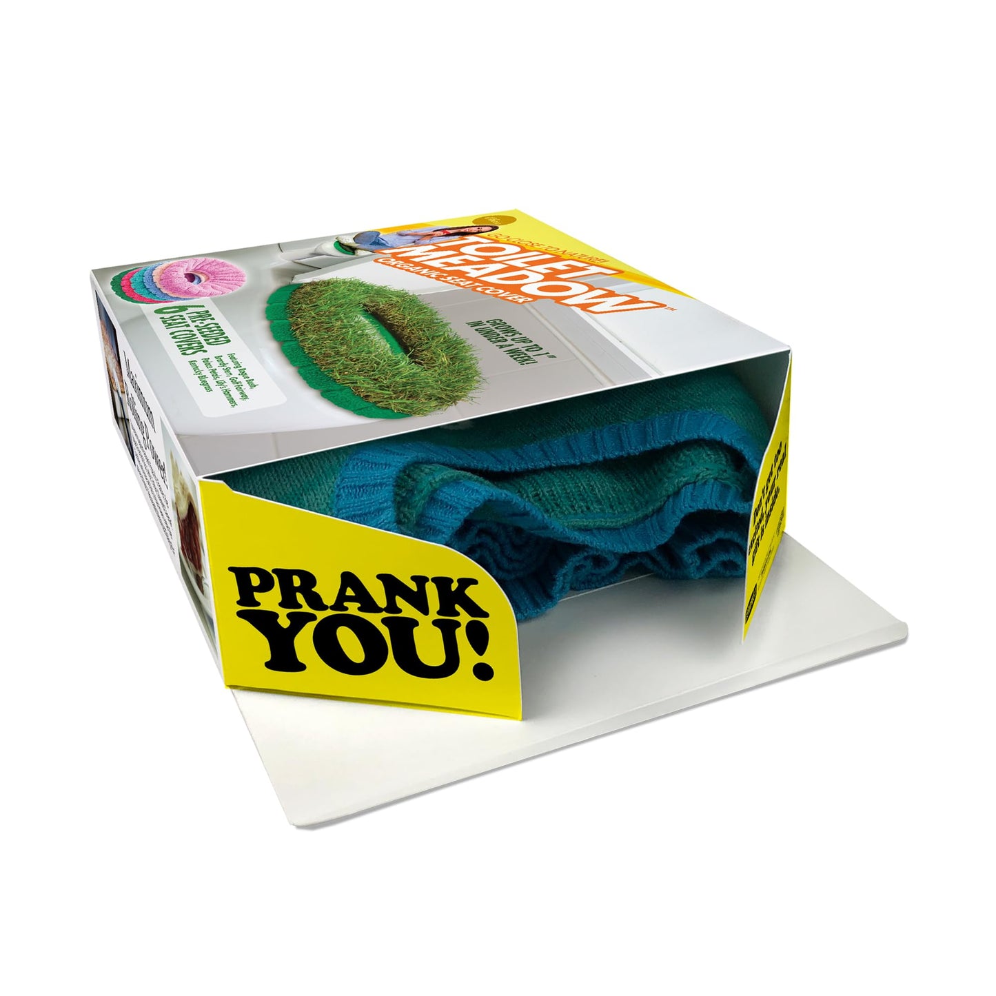 Prank-O Prank Gift Box Bundle Set 5, 4 Unique Gift Boxes, Wrap Your Real Present in a Funny Authentic Prank-O Gag Present Box, Medium-Sized Novelty Gifting Box for Pranksters, Holiday Gifting
