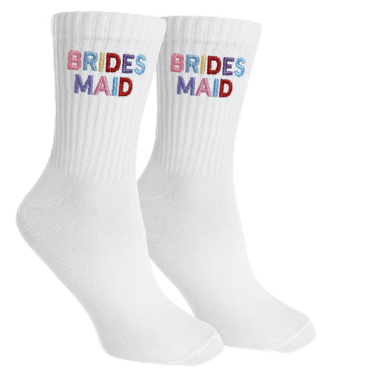 Bride Socks For Women - Bride to Be Gifts, Bachelorette Gifts for Bride, Bachelorette Party Accessories, Wedding Party Favor