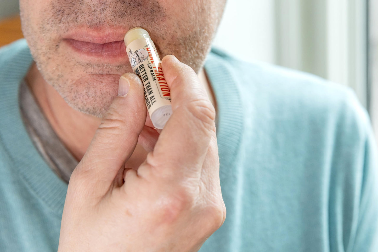 The Unemployed Philosophers Guild Sigmund Freud's Oral Fixation Lip Balm - Eucalyptus Mint Flavored, Cruelty-Free and Made in the USA from Natural and Imported Ingredients