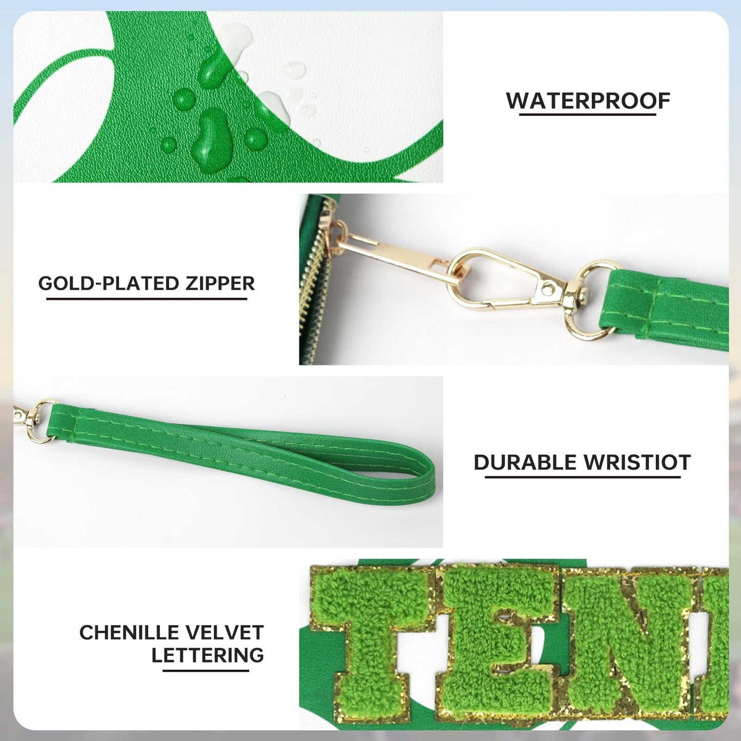 Baseball Gift Bags Baseballs Treat Bags Team Gifts Clear Chenille Letter Zipper Pouch Accessories Stuff Sport Portable