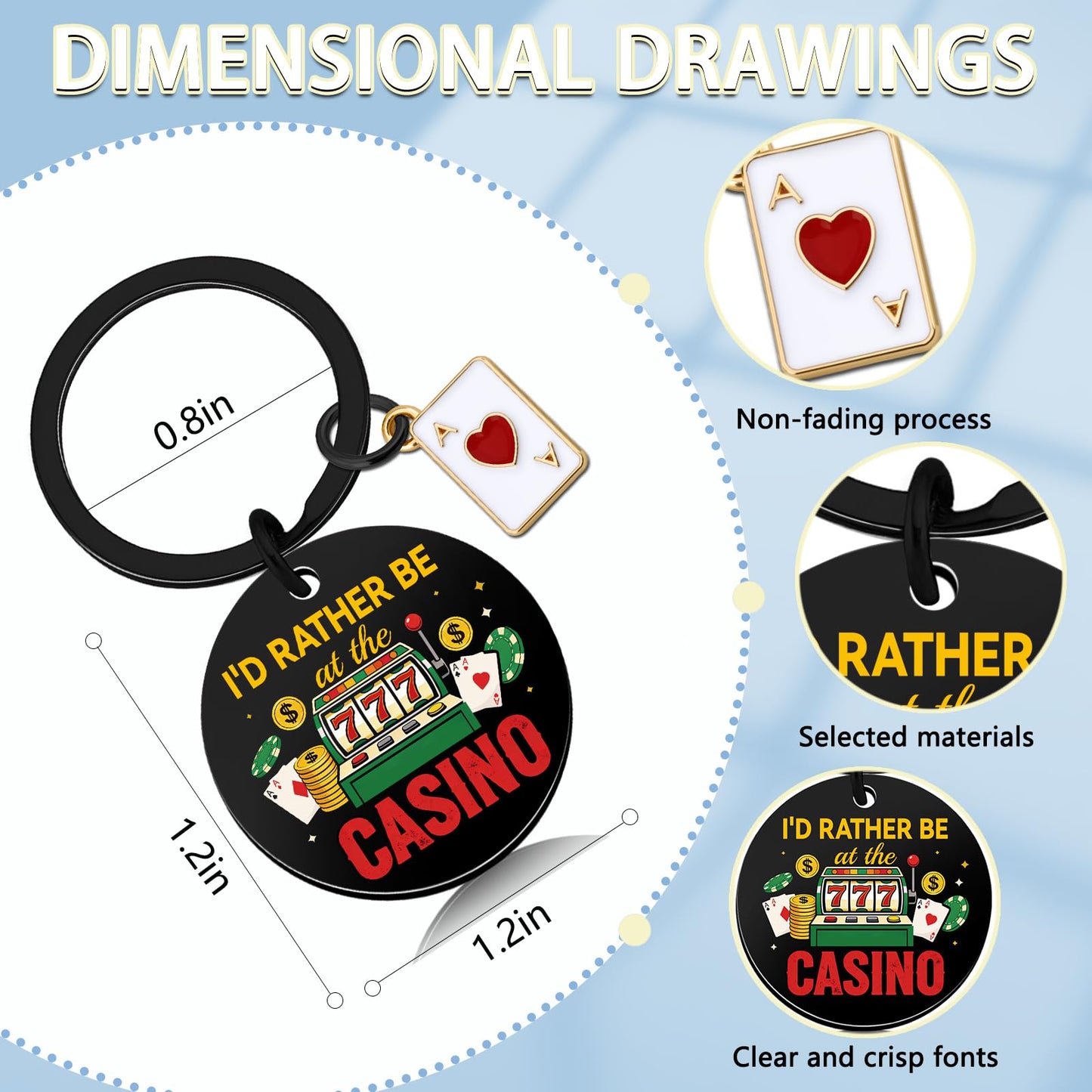 Slot Machine for Men Women Casino Gifts for Gamblers Friends Coworkers Gambling Gifts for Gambling Lovers Lucky Casino Theme Gift Funny Slot Machine Keychain Accessories
