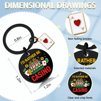 Slot Machine for Men Women Casino Gifts for Gamblers Friends Coworkers Gambling Gifts for Gambling Lovers Lucky Casino Theme Gift Funny Slot Machine Keychain Accessories