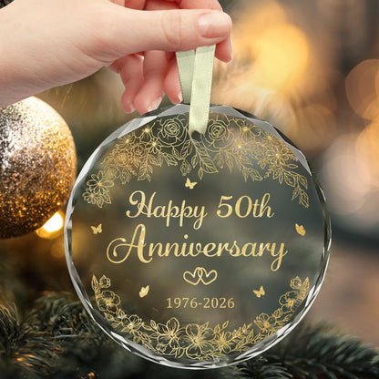 50th Anniversary for Couple - Gift for 50th Wedding Anniversary 2026 - Golden Anniversary - 50 Years As Mr Mrs - 50th Anniversary Wedding Gift for Wife, Husband - 50 Years of Marriage