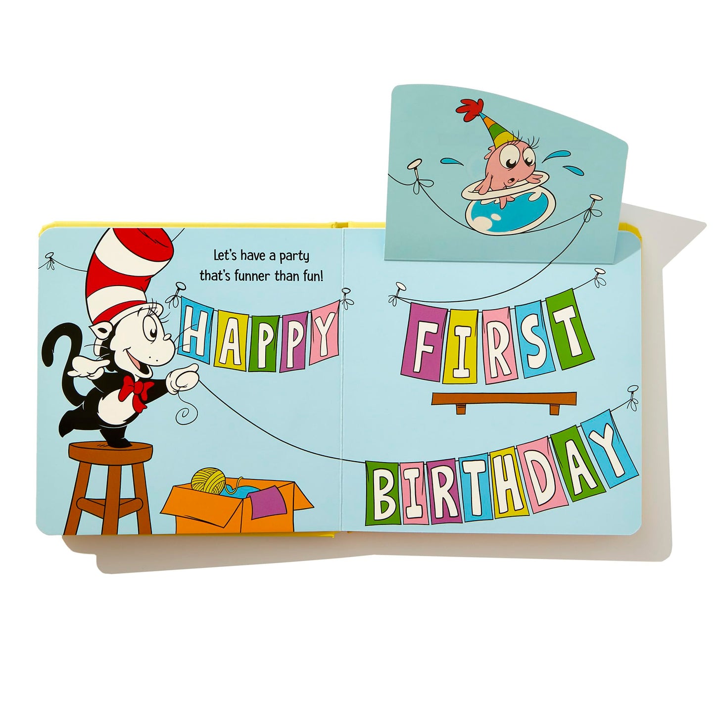 Happy First Birthday! With Dr. Seuss Babies: An Interactive Lift-the-Flap Board Book with a Mirror (Dr. Seuss Babies Board Books)