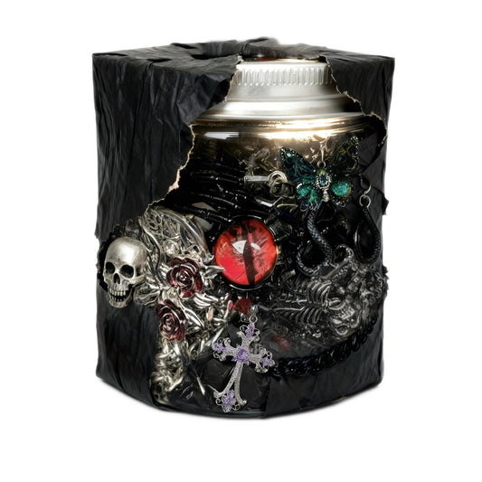 Gift-Ready Mystery Jewelry Jar 30PCS – Gothic, Witchy & Fairycore Costume Jewelry Set for Women, Includes Necklaces Earrings Rings Bracelets, Unique Mother’s Day or Birthday Gift for Her