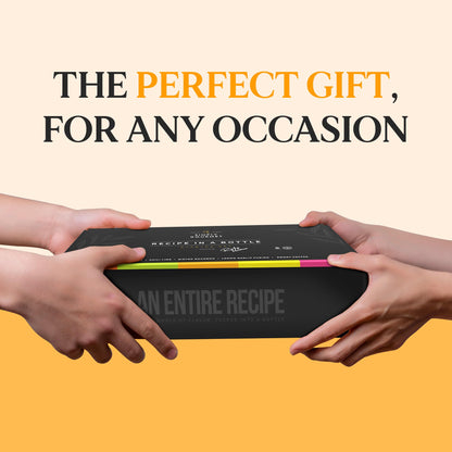 Spice Box Gift Set 5x 3oz Bottles | Premium Blends With Recipe Cards | Best Gift for Foodies | Recipe in a Bottle | Miniature Cooking Adventure in a Box | Simply Gourmet by Rivky Kleiman (Packaging may Vary)