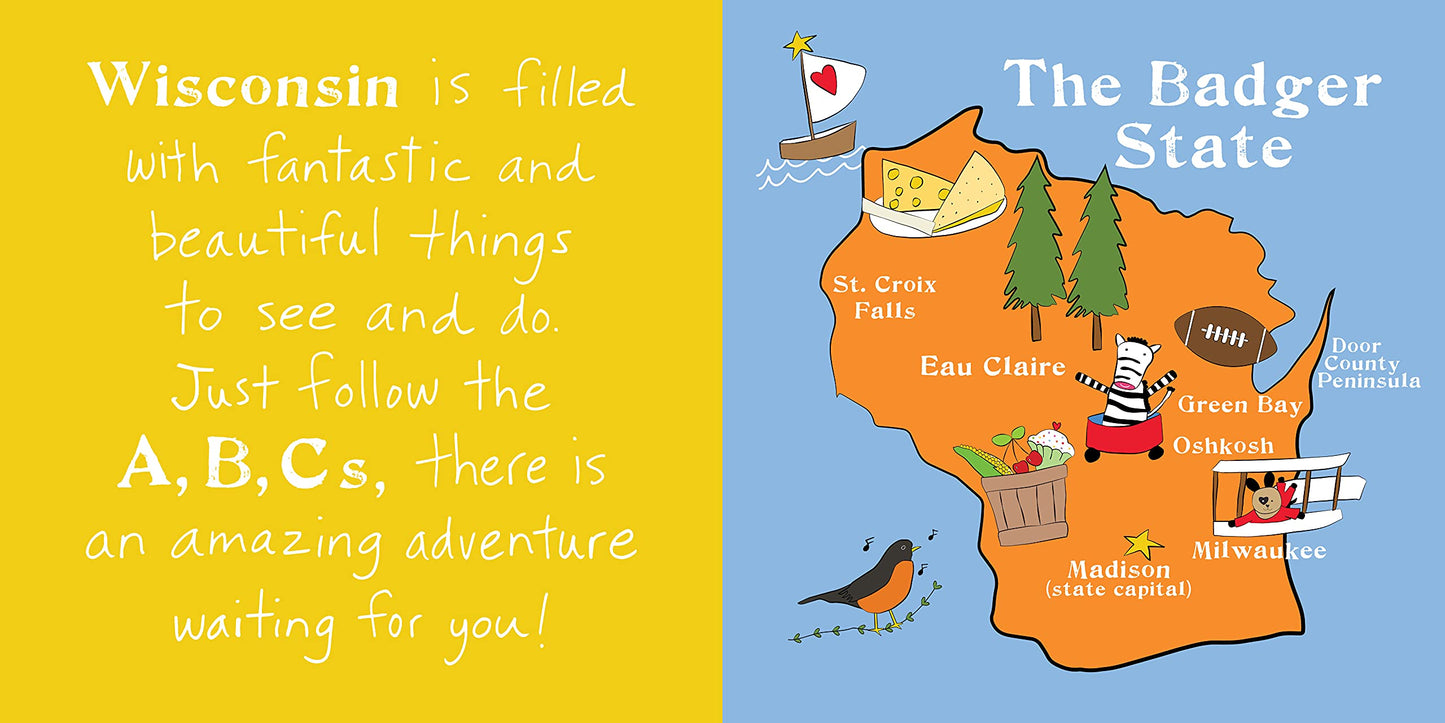 ABCs of Wisconsin: An Alphabet Book of Love, Family, and Togetherness (ABCs Regional)