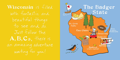 ABCs of Wisconsin: An Alphabet Book of Love, Family, and Togetherness (ABCs Regional)