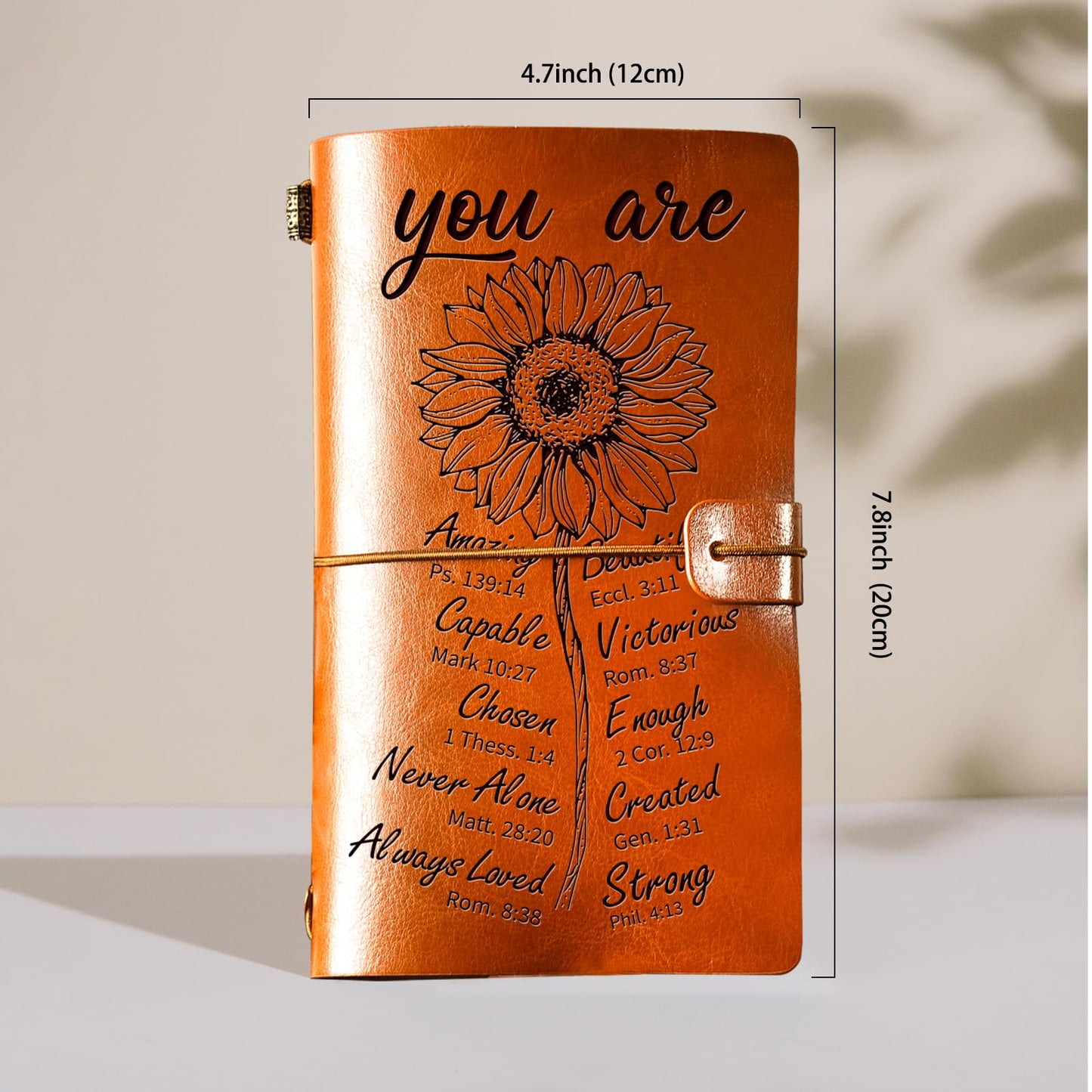 Christian Gifts for Women Faith, Religious Inspirational Gift for Women, Refillable Bible Journal, Birthday Mothers Day Graduation Gifts for Women, Her, Sister, Friends