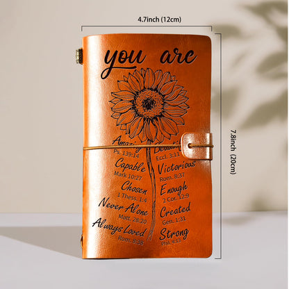 Christian Gifts for Women Faith, Religious Inspirational Gift for Women, Refillable Bible Journal, Birthday Mothers Day Graduation Gifts for Women, Her, Sister, Friends