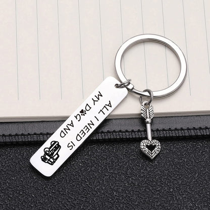 Wrangler SUV Lover Gift Keychain - Dog Mom SUV Keychain