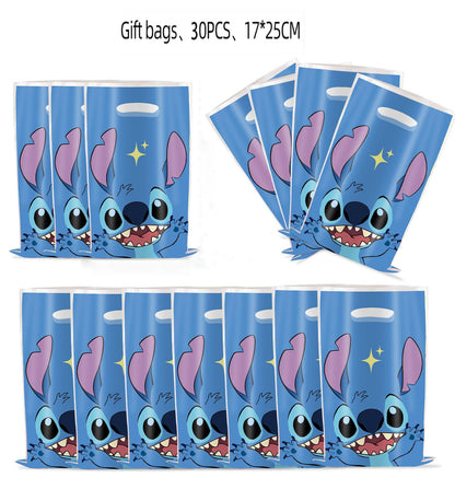 Losede 30pcs Birthday Party Gift Bags Candy Bags Goody Bags Birthday Party Supplies Decorations (Style 4)