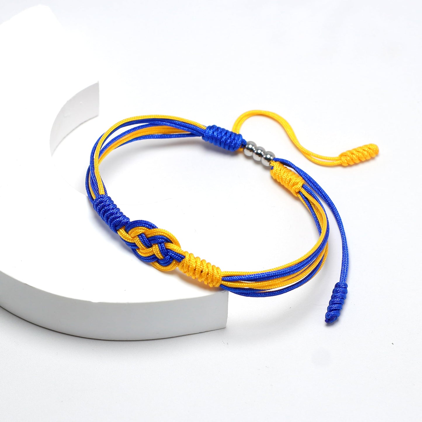 Infinity Country Proud Bracelet, Forever Country Flag Color Tibetan Bracelet, Surfer String Wrap Bracelet for Men, Women, Forever Friendship, Luck and Protection