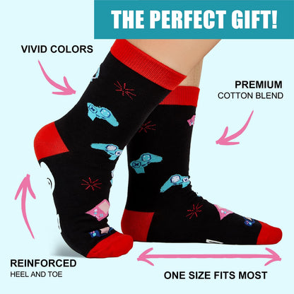 FUAOIS Fathers Day Dad Gifts for Husband, Gift for Dad Him Boyfriend Husband, Funny Socks