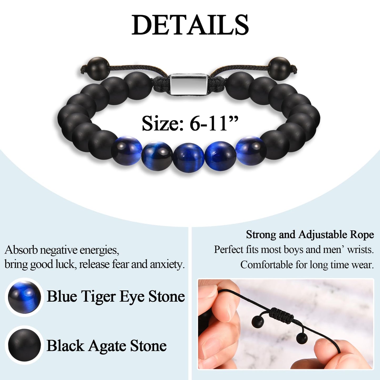 Graduation Gifts for Him Boys Men 2026 High School/ Kindergarten/ Preschool/ 5th 6th 8th Grade/ College/ Master Degree/ Middle School Graduation Gifts Bracelet for Son Grandson Nephew Boyfriend Friend