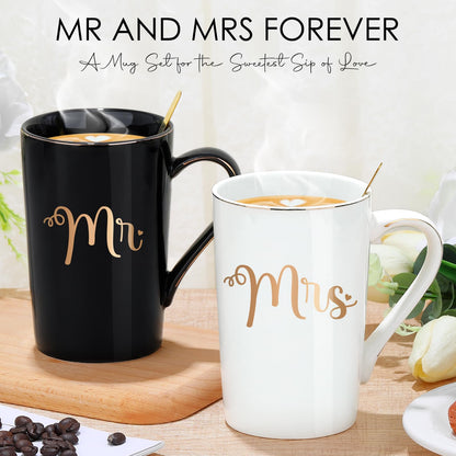 Wedding Gifts for Couples 2026 Bridal Shower Gift for Bride To Be Engagement Gifts for Couples Newlyweds His and Hers Mr and Mrs Gift for Anniversary Marriage Matching Couple Stuff Basket with Aprons