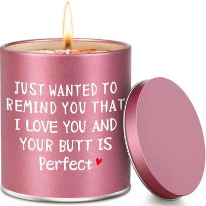 Valentines Day Gifts for Girlfriend Her Christmas Stocking Stuffers Gifts for Wife Women Sisters Mom Funny ldeas Scented Candle for Anniversary Friendship Celebration Birthday Galentines Day
